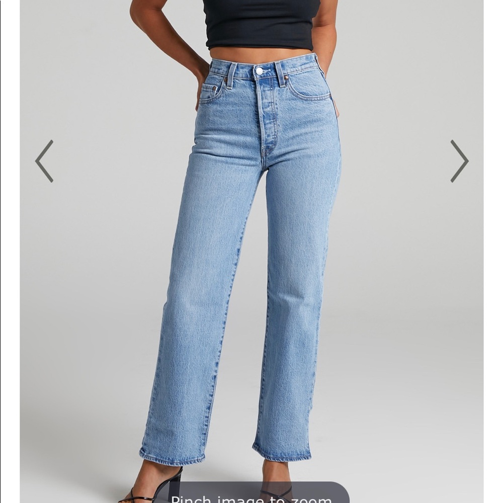 Levi’s ribcage straight jeans